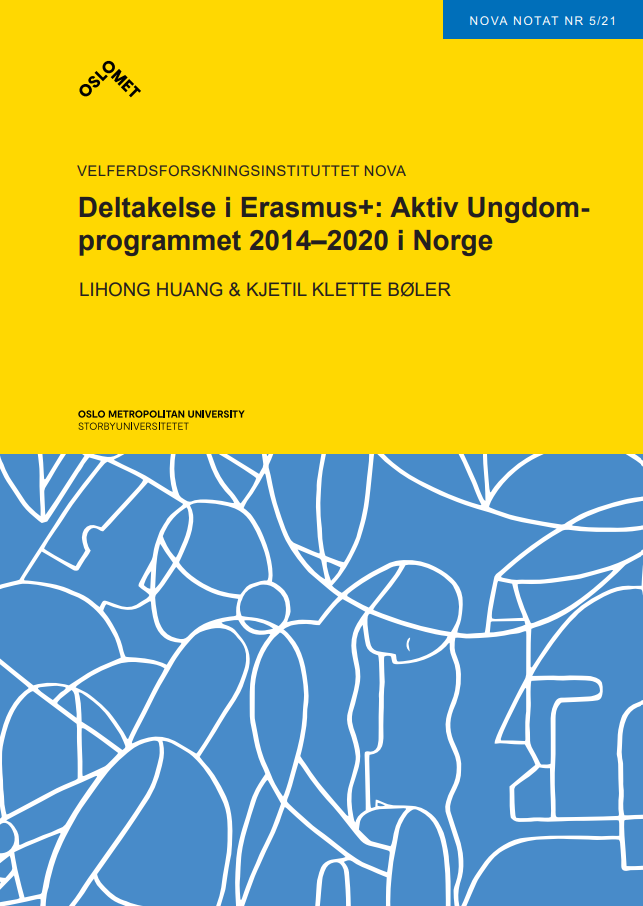 Forside av rapport om deltakelse i Erasmus+-programmet